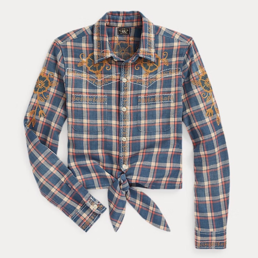 RRL Western Twill Shirt - Picture 5 of 12